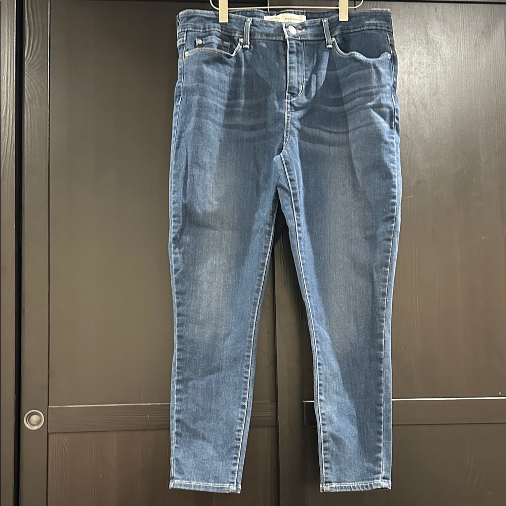 Signature by Levi Strauss Women's Denim Mid Rise Skinny Jeans